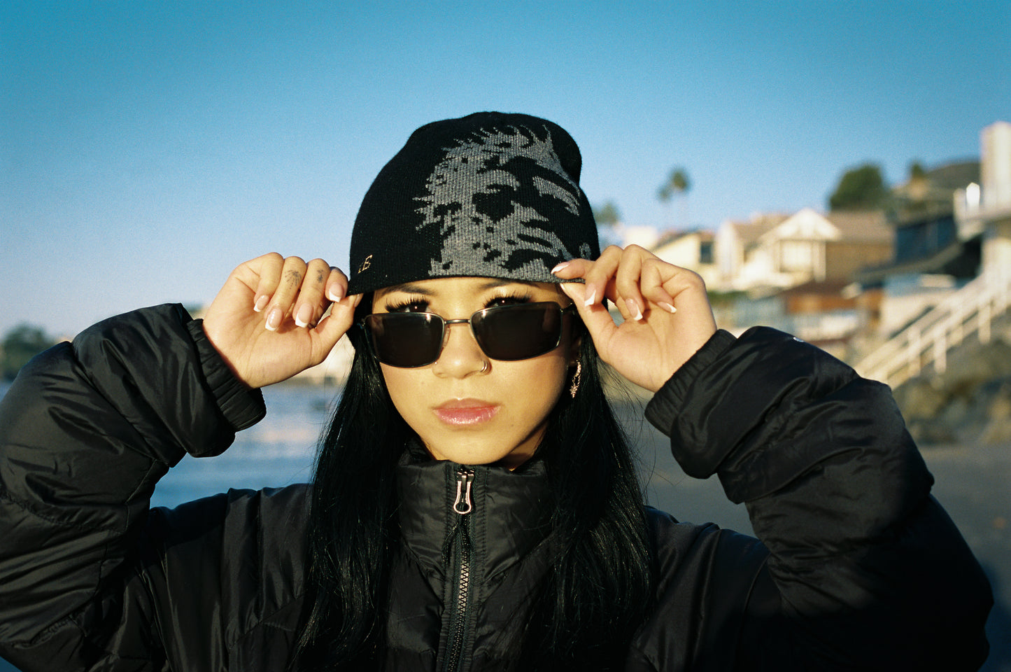 Jesus Black Beanie