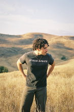 Load image into Gallery viewer, "Jesus Saves" Black muscle tee
